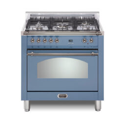 Dolcevita 36 Dual Fuel lavender w chrome trim