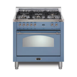 Dolcevita 30 Dual Fuel Lavender w chrome trim