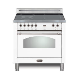 Dolcevita 30 induction White w chrome trim