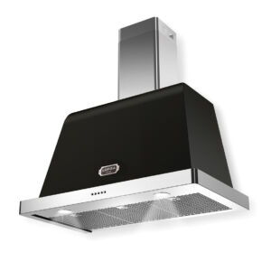 Dolcevita 36 hood Matte Black Chrome