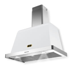 Dolcevita 36 hood White Brass