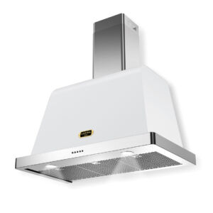 Dolcevita 36 hood White Brass