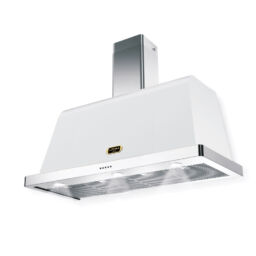 Dolcevita 48-inch hood white w brass trim