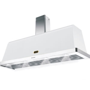Dolcevita 60-inch hood white brass